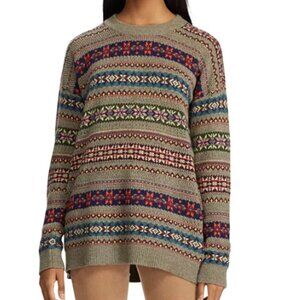 97. Lauren Ralph Lauren Fair Isle Sweater Wool Blend